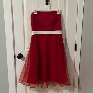 Red holiday, Alfred Angelo dress size 14